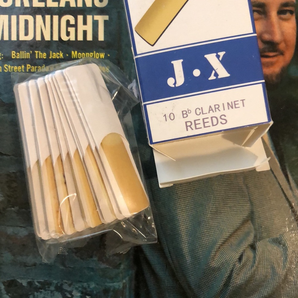 J X Clarinet Reeds 10 Reed NWT